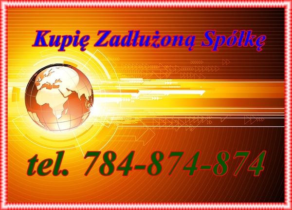 Kupimy Spółki i Jednoosobowe Działalności Gospodarcze, znajdujących się na krawędzi bankructwa Występujemy w roli upadłego i podejmujemy się negocjacji z pracownikami i wierzycielami. Oferujemy pomoc dla udziałowców/członków Zarządów Spółek, którzy mogą ponieść odpowiedzialność majątkową za zobowiązania zadłużonej spółki, poprzez wdrożenie skutecznego planu naprawczego dla podmiotu, który utracił płynność finansową na skutek działań niesolidnych kontrahentów, sezonowych przestojów w płatnościach bądź innych czynników 