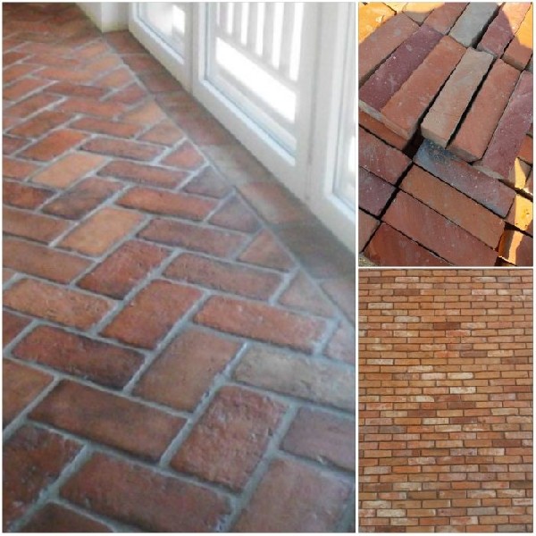 Płytki Ze Starej Cegły Płytki Z Cegły Lico środki Narożniki Płytka Podłogowa Cegła 2