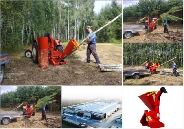 Rębak Tarczowy Rt630 Rozdrabniacz Do Gałęzi Polski Producent