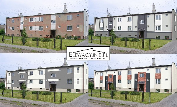 Pomysł Na Projekt Elewacji Domu / Elewacje Domów / Wizualizacje 3d 2